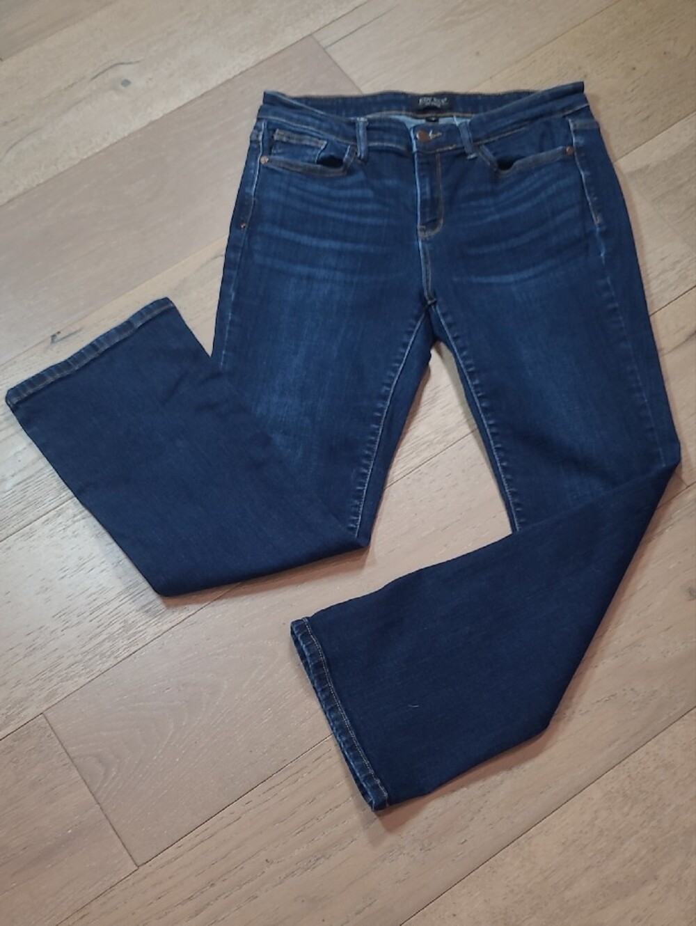 EUC Judy Blue Jeans Women's sz 13/31 Mid Rise Bootcut Denim Jeans